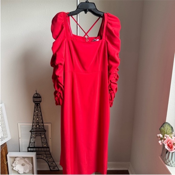 ANTONIO MELANI Red Women's Dress Size 2 - Picture 5 of 9